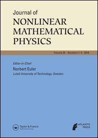 Cover image for Journal of Nonlinear Mathematical Physics, Volume 9, Issue sup1, 2002