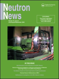 Cover image for Neutron News, Volume 16, Issue 2, 2005