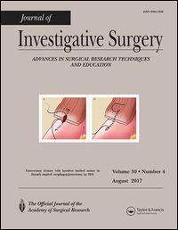 Cover image for Journal of Investigative Surgery, Volume 26, Issue 5, 2013