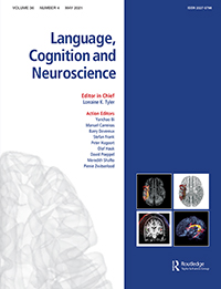 Cover image for Language, Cognition and Neuroscience, Volume 36, Issue 4, 2021