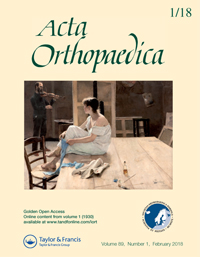 Cover image for Acta Orthopaedica, Volume 89, Issue 1, 2018