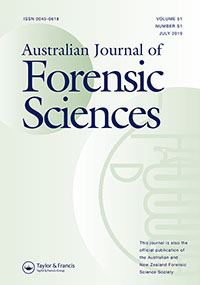 Cover image for Australian Journal of Forensic Sciences, Volume 51, Issue sup1, 2019