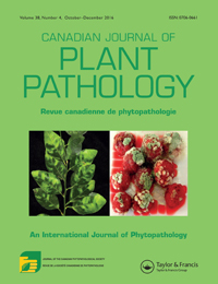 Cover image for Canadian Journal of Plant Pathology, Volume 38, Issue 4, 2016