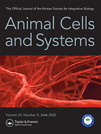 Cover image for Animal Cells and Systems, Volume 24, Issue 3, 2020