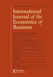 Cover image for International Journal of the Economics of Business, Volume 21, Issue 1, 2014