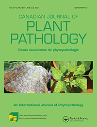 Cover image for Canadian Journal of Plant Pathology, Volume 43, Issue 1, 2021