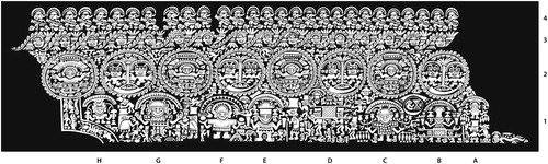 Figure 20. Rollout drawing of the Medallion Beaker (Denver 2). Original drawing prepared by Hélène Bernier; revised by Wilson Santiago.