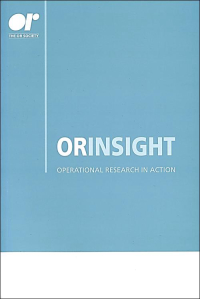 Cover image for OR Insight, Volume 26, Issue 4, 2013