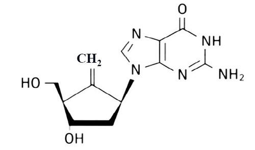 Figure 2 The chemical structure of entecavir.