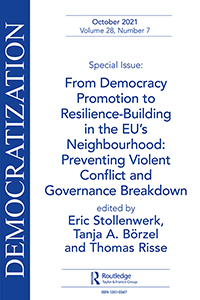 Cover image for Democratization, Volume 28, Issue 7, 2021