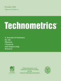 Cover image for Technometrics, Volume 64, Issue 4, 2022