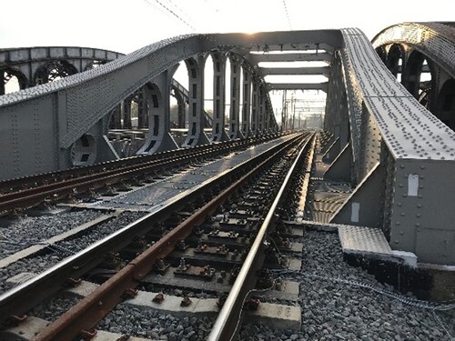 Renovated Vierendeel bridge in Mechelen