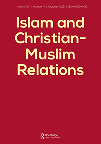 Cover image for Islam and Christian–Muslim Relations, Volume 29, Issue 4, 2018