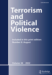 Cover image for Terrorism and Political Violence, Volume 34, Issue 6, 2022