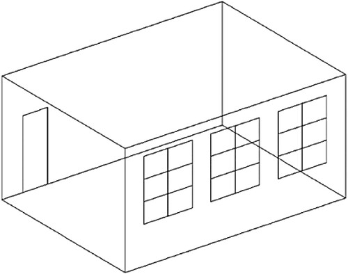 Figure 1. School A – classroom design.