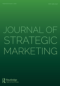 Cover image for Journal of Strategic Marketing, Volume 28, Issue 7, 2020
