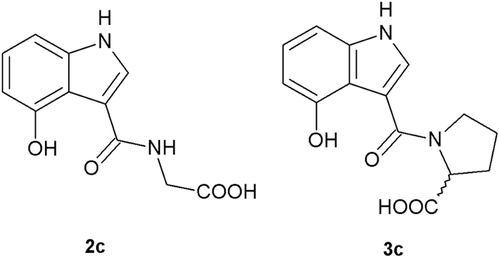 Figure 4.  Chemical structure of CHIBA-3003 analogues 2c and 3c.