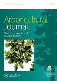 Cover image for Arboricultural Journal, Volume 43, Issue 3, 2021