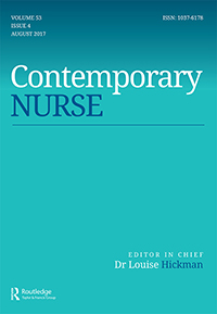Cover image for Contemporary Nurse, Volume 53, Issue 4, 2017