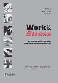 Cover image for Work & Stress, Volume 35, Issue 2, 2021