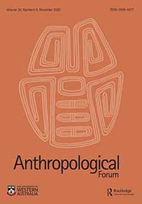 Cover image for Anthropological Forum, Volume 30, Issue 4, 2020
