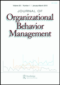 Cover image for Journal of Organizational Behavior Management, Volume 37, Issue 2, 2017