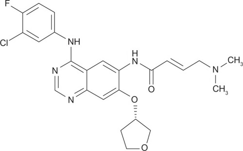 Figure 2 Chemical structure of BIBW 2992 (afatinib).