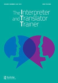 Cover image for The Interpreter and Translator Trainer, Volume 9, Issue 2, 2015