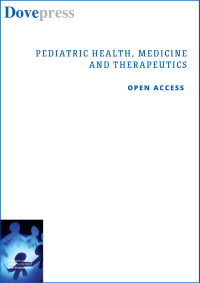 Cover image for Pediatric Health, Medicine and Therapeutics, Volume 13, 2022