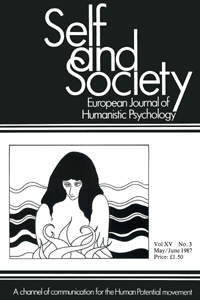 Cover image for Self & Society, Volume 15, Issue 3, 1987