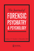 Cover image for The Journal of Forensic Psychiatry & Psychology, Volume 25, Issue 6, 2014