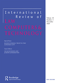 Cover image for International Review of Law, Computers & Technology, Volume 34, Issue 3, 2020