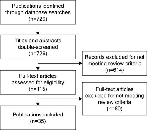 Figure 1 Flowchart of systematic literature search.