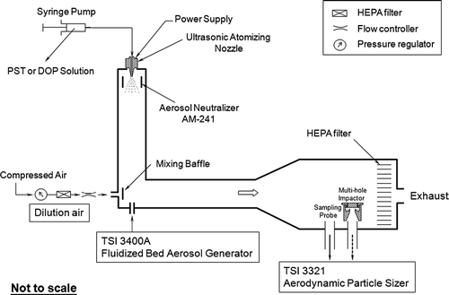 FIG. 2 Schematic diagram of the experimental set-up (PMMA generation was not simultaneous with PST/DOP generation).