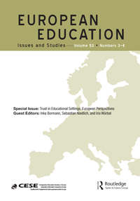 Cover image for European Education, Volume 53, Issue 3-4, 2021