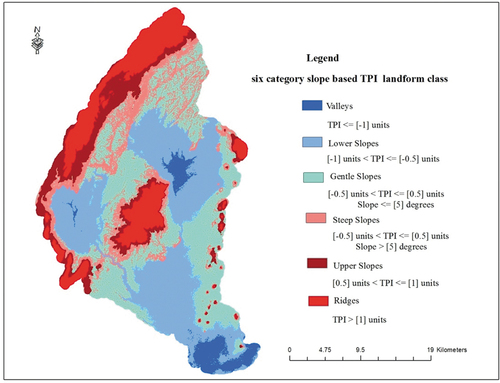 Figure 9. Geomorphology/Landform map.