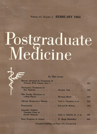 Cover image for Postgraduate Medicine, Volume 35, Issue 2, 1964