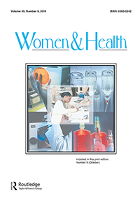 Cover image for Women & Health, Volume 59, Issue 9, 2019
