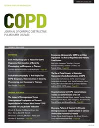 Cover image for COPD: Journal of Chronic Obstructive Pulmonary Disease, Volume 12, Issue 6, 2015