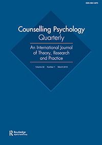 Cover image for Counselling Psychology Quarterly, Volume 32, Issue 1, 2019