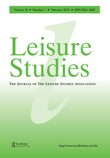 Cover image for Leisure Studies, Volume 34, Issue 1, 2015