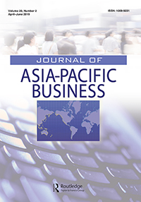 Cover image for Journal of Asia-Pacific Business, Volume 20, Issue 2, 2019