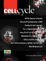 Cover image for Cell Cycle, Volume 3, Issue 11, 2004