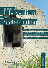 Cover image for Journal of Intervention and Statebuilding, Volume 11, Issue 1, 2017