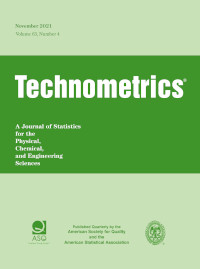 Cover image for Technometrics, Volume 63, Issue 4, 2021