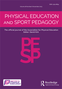 Cover image for Physical Education and Sport Pedagogy, Volume 28, Issue 6, 2023
