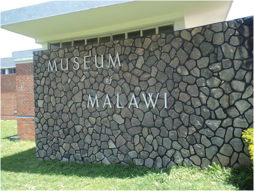 Figure 1. The front side of Museum of Malawi. Photo by author.