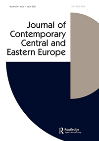 Cover image for Journal of Contemporary Central and Eastern Europe, Volume 29, Issue 1, 2021