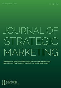 Cover image for Journal of Strategic Marketing, Volume 30, Issue 2, 2022