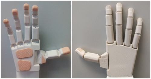 Figure 3. Prototype of the IMMA hand.